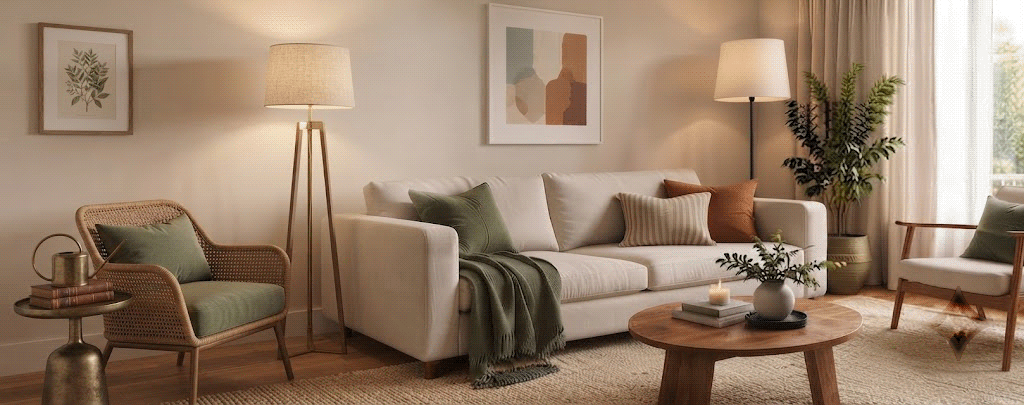 modern living room hero