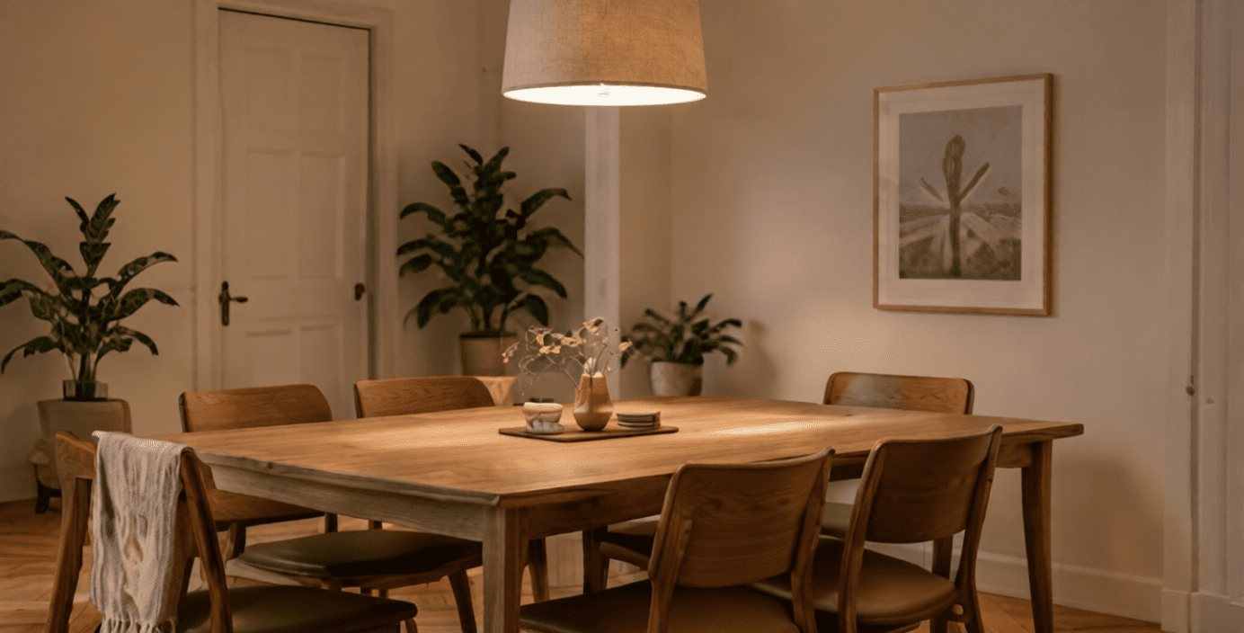 right lighting for every room dining