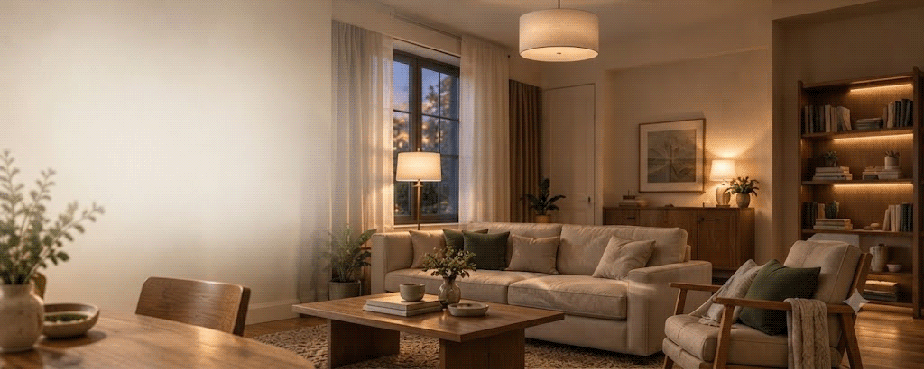 right lighting for every room hero